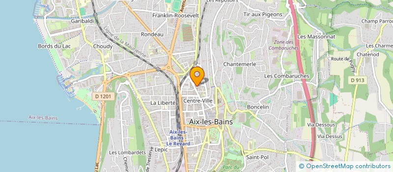 localisation de l'entreprise THE FIRST ONE  AIX-LES-BAINS