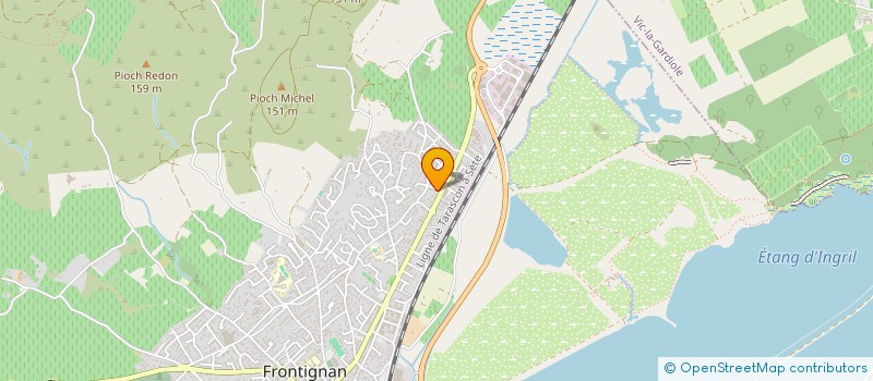 localisation de l'entreprise THE FLOAT CONNECTION à FRONTIGNAN