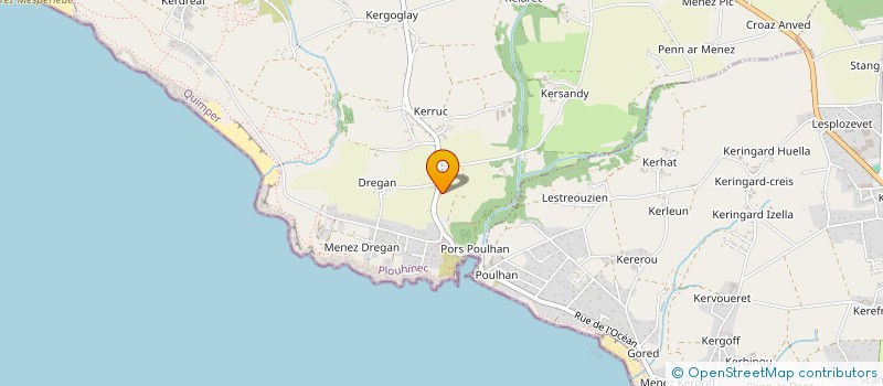 localisation de l'entreprise THE FLOATING STORIES LAB  PLOUHINEC