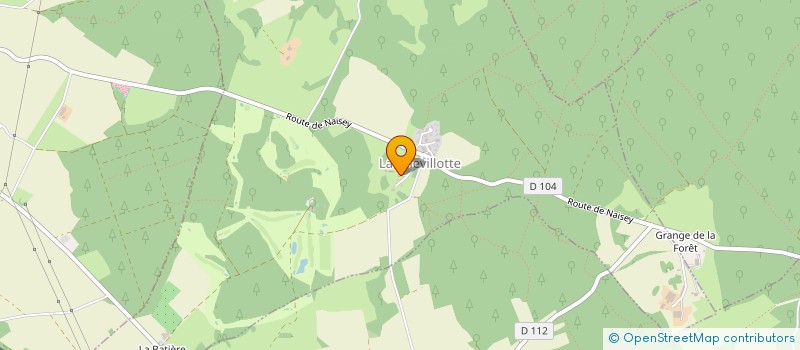 localisation de l'entreprise THE FLYING WHITE ELEPHANT  LA CHEVILLOTTE