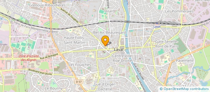localisation de l'entreprise THE FONEMASTER à LAVAL