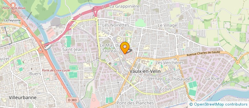 localisation de l'entreprise THE FOOD HOUSE EVENTS  VAULX-EN-VELIN