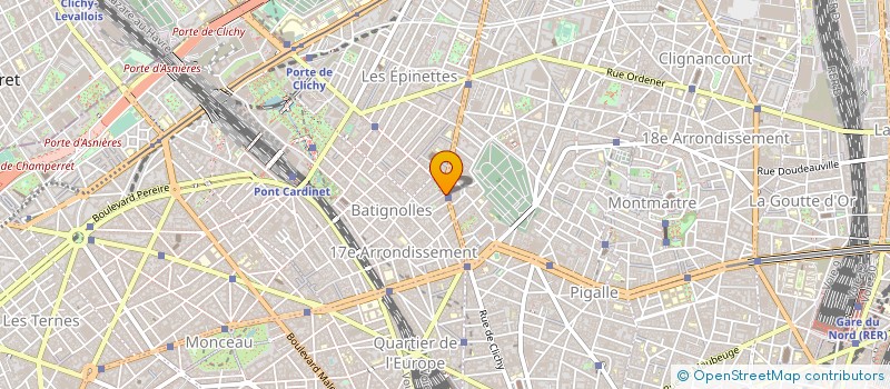 localisation de l'entreprise THE FOODCAMP à MONTREUIL