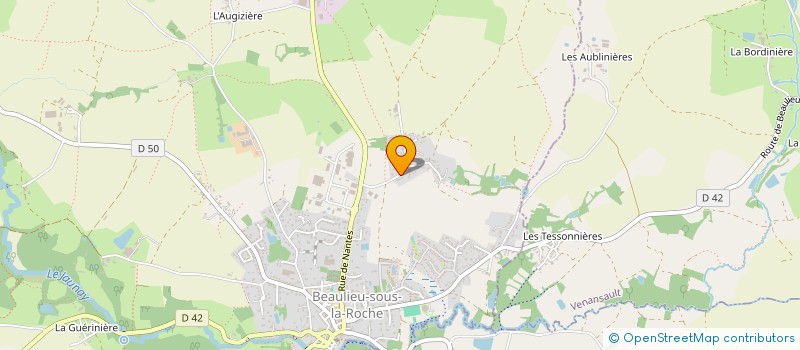 localisation de l'entreprise THE FORTRESS OF THIEVES (TFOT)  BEAULIEU-SOUS-LA-ROCHE