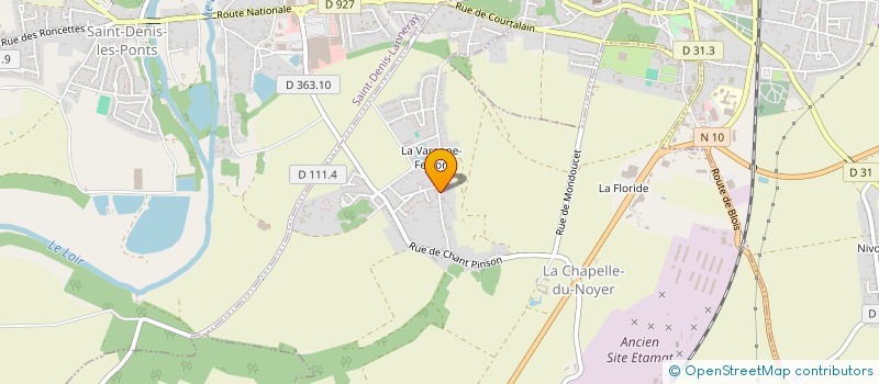 localisation de l'entreprise THE FR'AID TOUR à LA CHAPELLE-DU-NOYER