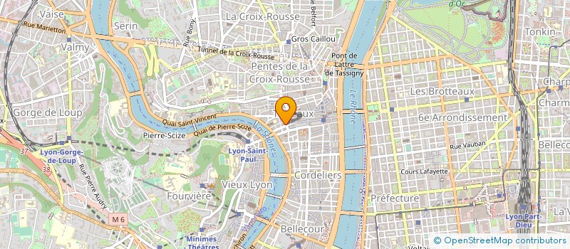 localisation de l'entreprise THE FRENCH ACCENT à LYON