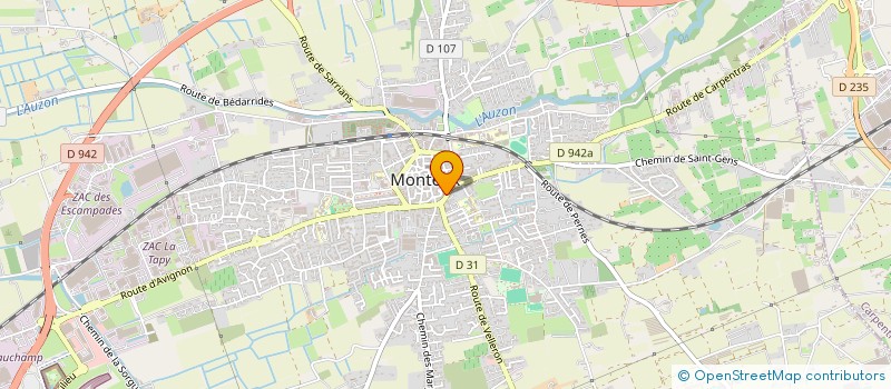 localisation de l'entreprise THE FRENCH BBQ  MONTEUX