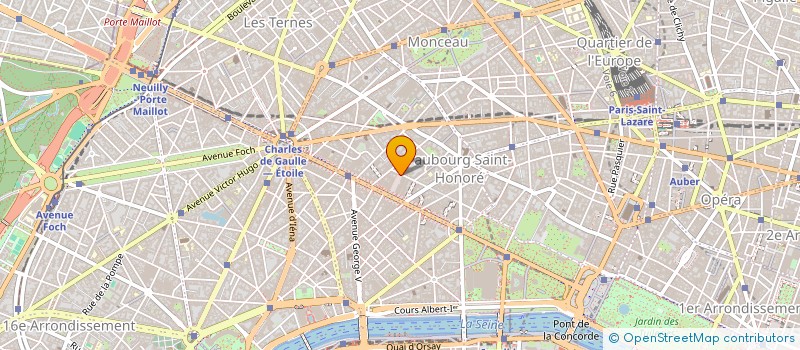 localisation de l'entreprise THE FRENCH CONCIERGE  PARIS