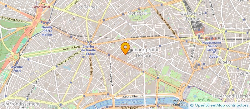 localisation de l'entreprise THE FRENCH CONCIERGE COMPANY  PARIS