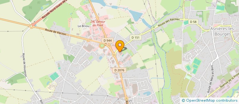 localisation de l'entreprise THE FRENCH CORNER  SAINT-DOULCHARD