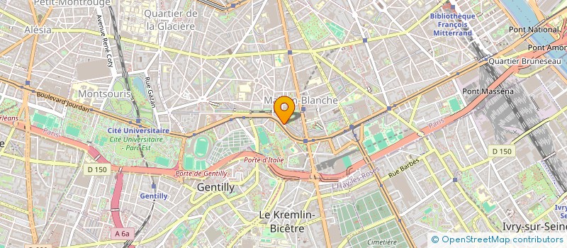 localisation de l'entreprise THE FRENCH GAME  PARIS