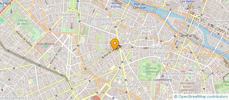 localisation de l'entreprise THE FRENCH KEY  PARIS