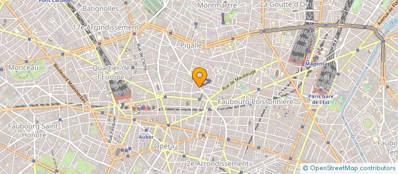 localisation de l'entreprise THE FRENCH SCRIPT  PARIS