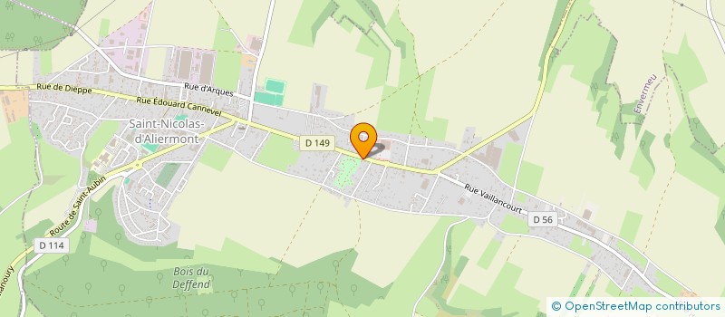 localisation de l'entreprise THE FRENCHFOOD'S  SAINT-NICOLAS-D'ALIERMONT