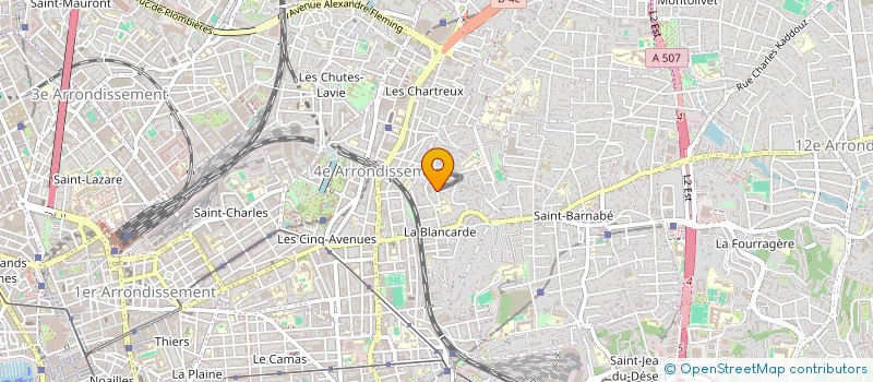 localisation de l'entreprise THE FUN TEACHER à MARSEILLE