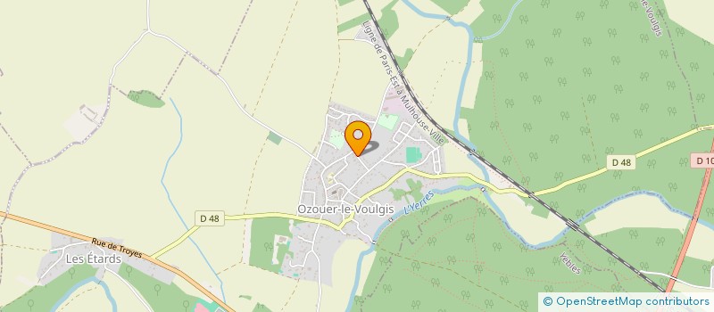 localisation de l'entreprise THE GEE GEE COMPANY  OZOUER-LE-VOULGIS