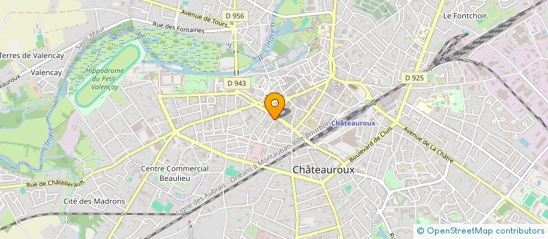 localisation de l'entreprise THE GENTLEMEN à CHATEAUROUX