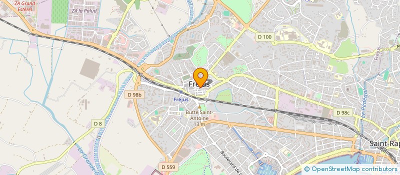 localisation de l'entreprise THE GHOST à FREJUS