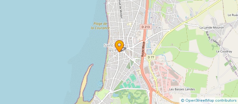 localisation de l'entreprise THE GIFTED WORLD à SAINT-BREVIN-LES-PINS