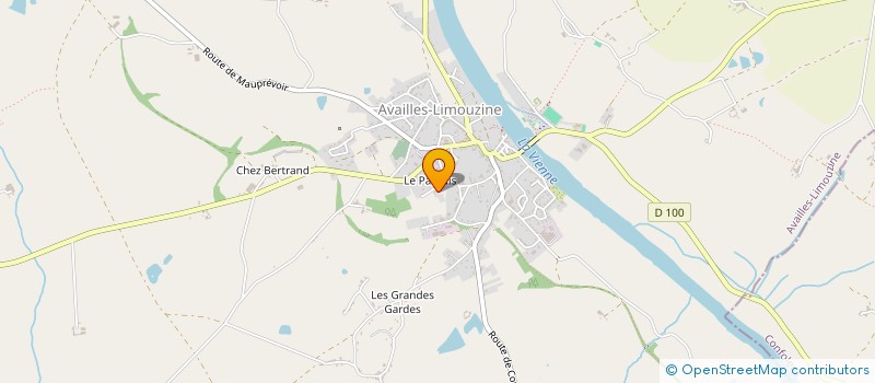 localisation de l'entreprise THE GINGER CAT BREWERY à AVAILLES-LIMOUZINE