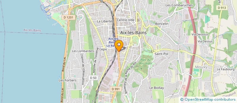 localisation de l'entreprise THE GLAD  AIX-LES-BAINS