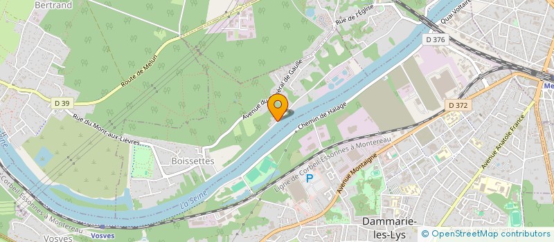 localisation de l'entreprise THE GLORIOUS PEACOCK SOCIETY  BOISSETTES