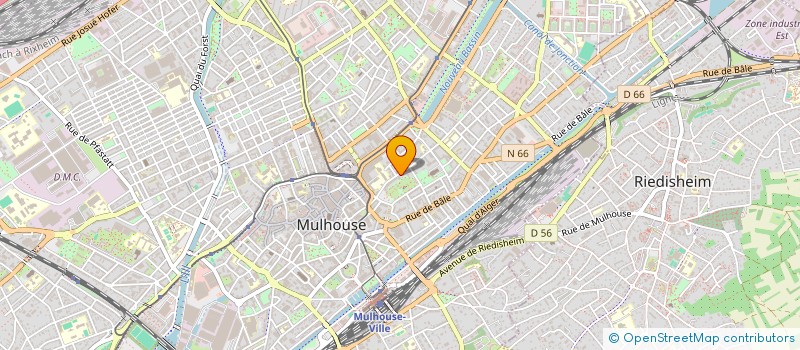 localisation de l'entreprise THE GLOW BEAUTY BAR MULHOUSE  MULHOUSE