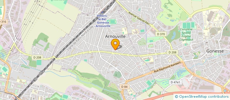 localisation de l'entreprise THE GOLD TRANSPORT  ARNOUVILLE