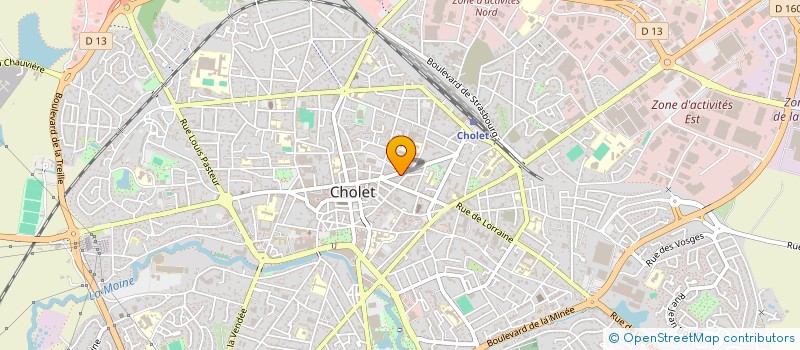 localisation de l'entreprise THE GOOD CHILDREN STREET à CHOLET