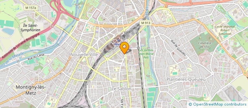 localisation de l'entreprise THE GOOD EVENT  METZ