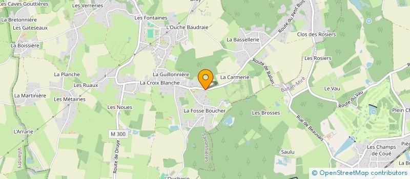 localisation de l'entreprise THE GOOD JOB FACTORY  SAVONNIERES