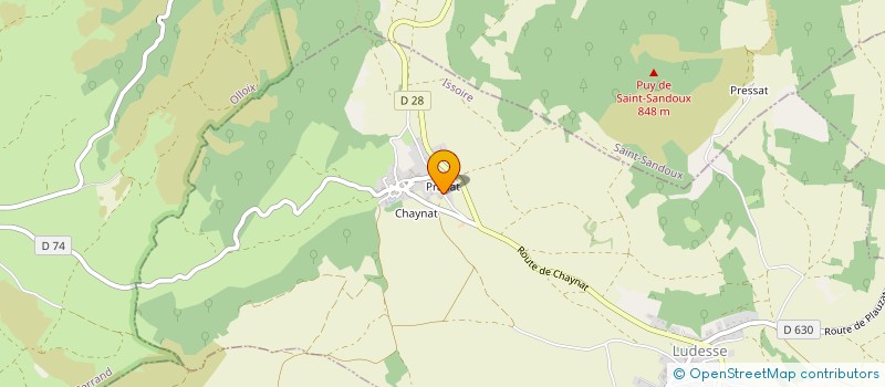 localisation de l'entreprise THE GOOD PLACE  LUDESSE