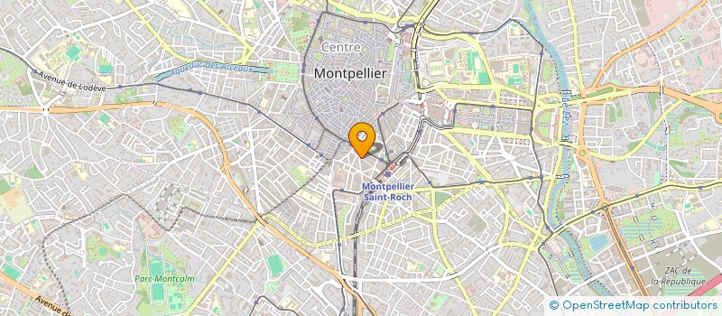 localisation de l'entreprise THE GOOD PLACE à MONTPELLIER