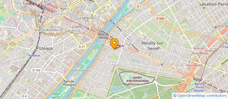 localisation de l'entreprise THE GOOD RAFFLE NETWORK à NEUILLY-SUR-SEINE