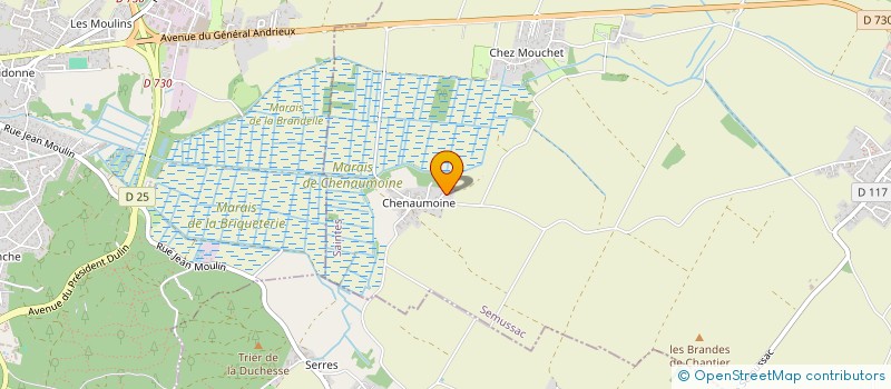 localisation de l'entreprise THE GOOD VIBES CONCEPT  SEMUSSAC