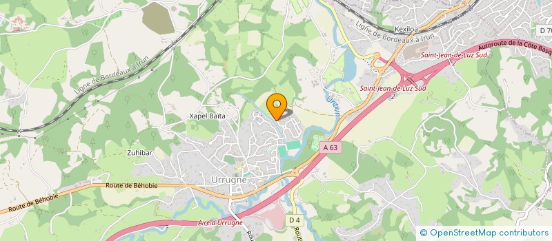 localisation de l'entreprise THE GOURMET NOSE WINES AND MORE à URRUGNE