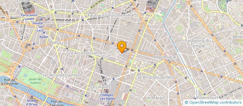 localisation de l'entreprise THE GRADUATES II  PARIS