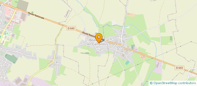 localisation de l'entreprise THE GREAT BIKE ADVENTURE à BEAUMONT-EN-CAMBRESIS