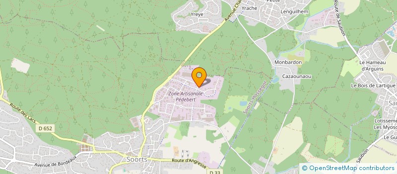 localisation de l'entreprise THE GREEN AGENCY  SOORTS-HOSSEGOR