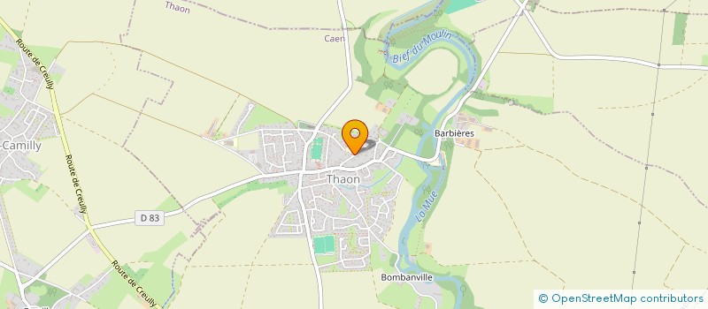 localisation de l'entreprise THE GREEN CODEX  TIZAC-DE-LAPOUYADE