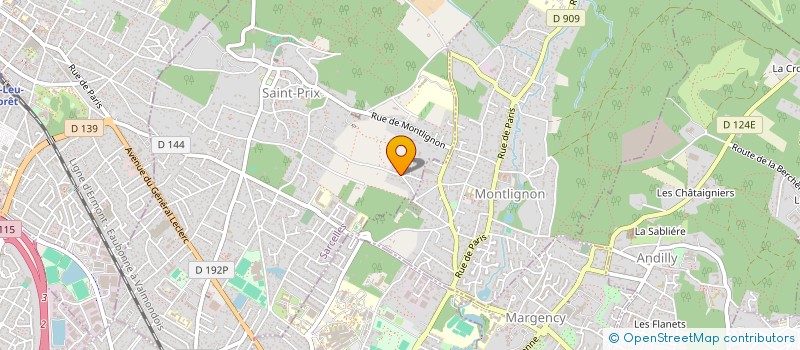 localisation de l'entreprise THE GREEN COMPAGNON à SAINT-PRIX