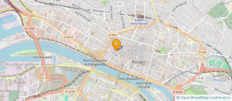 localisation de l'entreprise THE GREEN WORKSHOP à ROUEN