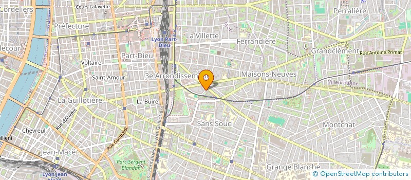 localisation de l'entreprise THE GREENER GOOD  LYON