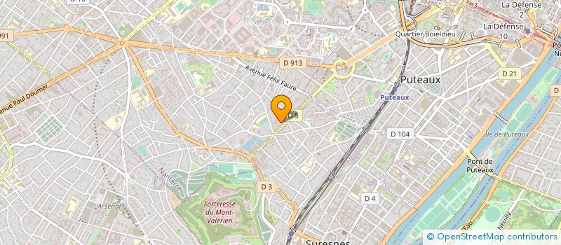 localisation de l'entreprise THE H FOR TRADING AND LOGISTICS  NANTERRE