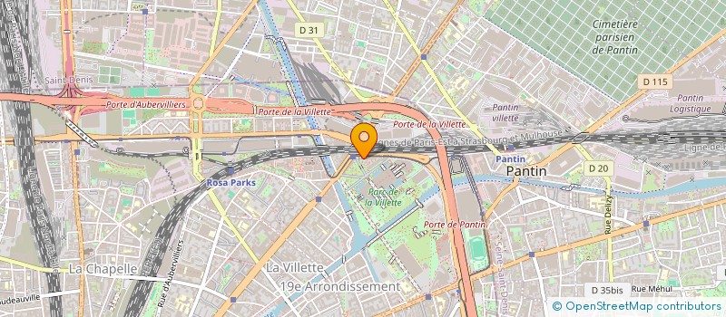 localisation de l'entreprise THE HACKING PROJECT  PARIS