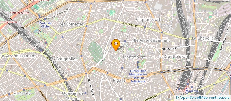 localisation de l'entreprise THE HANDS LAB  PARIS