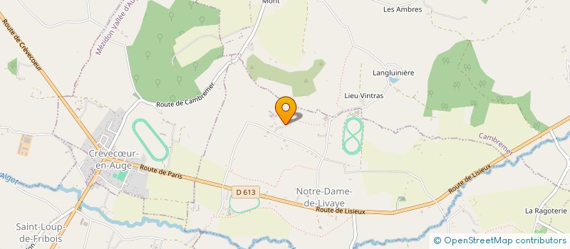 localisation de l'entreprise THE HEADQUARTERS STUD FRANCE à CAMBREMER