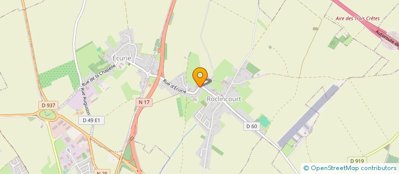 localisation de l'entreprise THE HEALING WAY CENTER  ROCLINCOURT