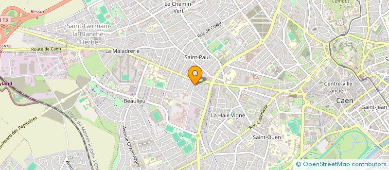 localisation de l'entreprise THE HEART FAMILY  CAEN