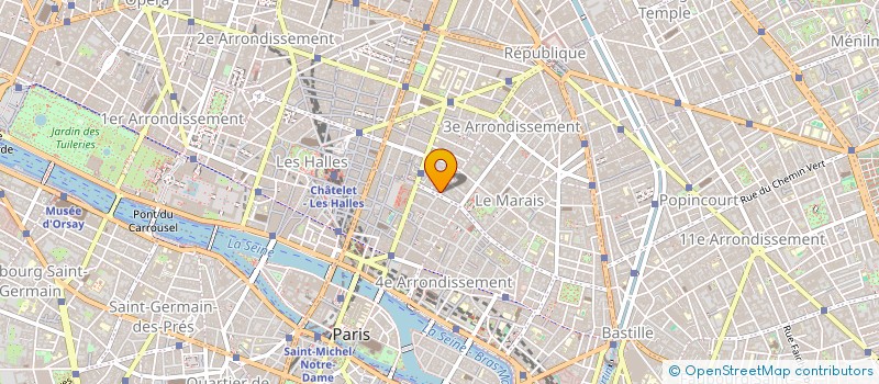 localisation de l'entreprise THE HIDEOUT CLOTHING GROUP  PARIS